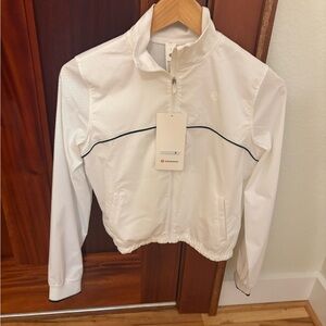 Lululemon Athletica White Utility Jacket NWT size 2